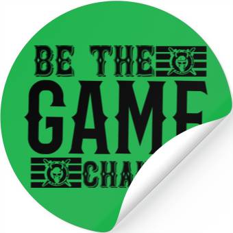 Discover Be the game changer 01 Stickers