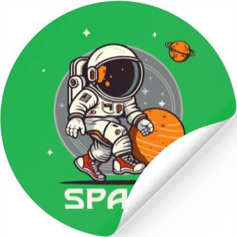 Discover Space Stickers