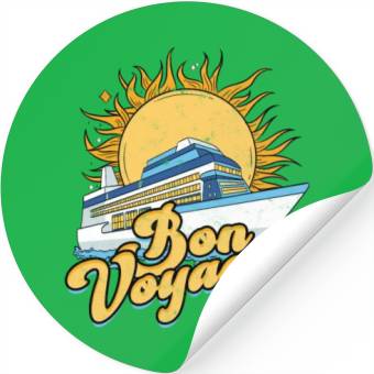 Discover Bon voyage! - Cruise Stickers