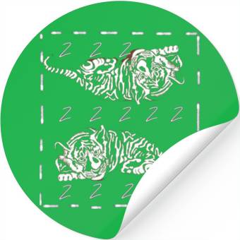 Discover Tiger Stickers