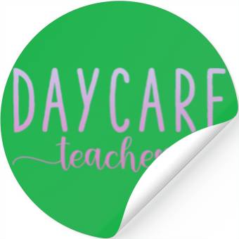 Discover Daycare Teacher Stickers
