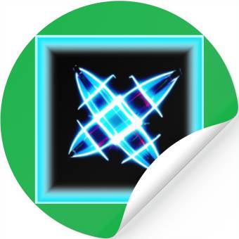 Discover Glowing Patterns for Modern Art Stickers
