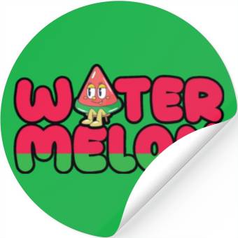 Discover Sweet watermelon typography. Stickers
