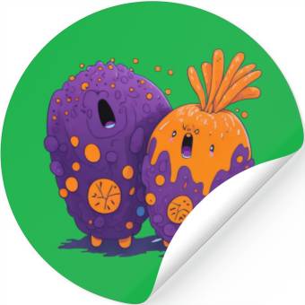 Discover crazy carrot Stickers