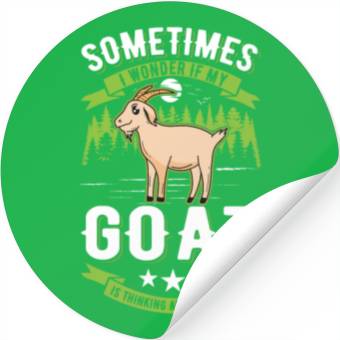 Discover Goat Gift Host Stickers