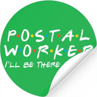 Discover Post Office Postal Worker Postman Gift Mailman Stickers
