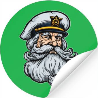 Discover Columbus Day 1492 Sailor Stickers