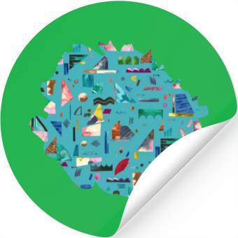 Discover Sailing Boats Multi Blue Stickers