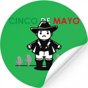 Discover Cinco de Mayo Celebration Stickers