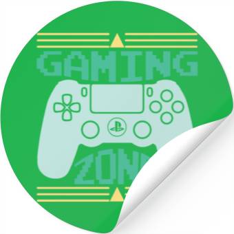 Discover Gaming zone Stickers