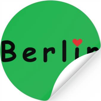 Discover Berlin Germany Stickers