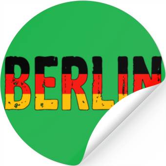 Discover Berlin Germany design Stickers