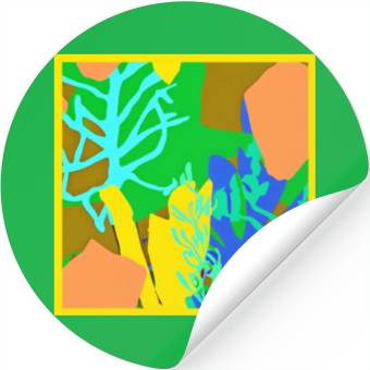 Discover Beautiful Ocean Patterns Design Stickers