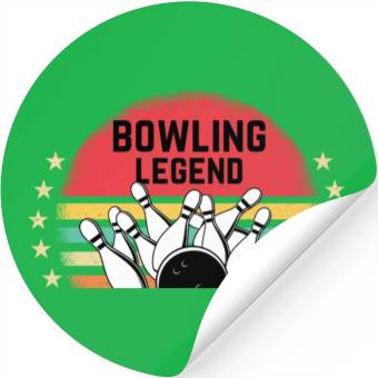 Discover Bowling Legend Stickers