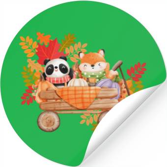 Discover Autumn Friends Stickers