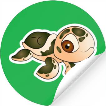 Discover Sea turtle Stickers