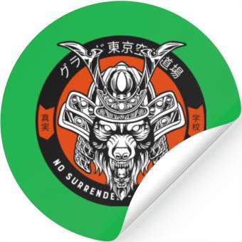 Discover No Surrender Samurai Mma Stickers