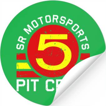 Discover Sr Pit Crew Stickers