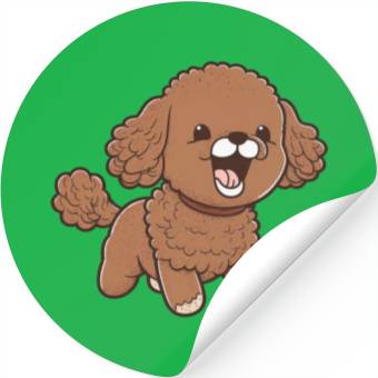Discover Poodle Stickers