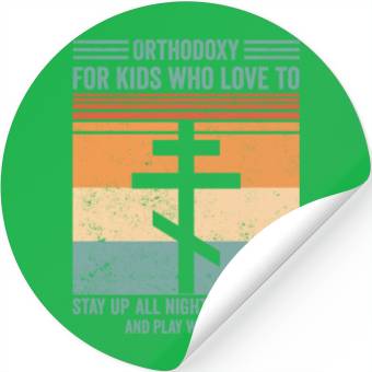 Discover Orthodoxy Orthodox Stickers