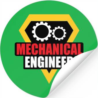 Discover Mechanical Engineer Gear theme Design for engineer Stickers