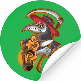 Discover plague doctor Stickers