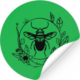 Discover Bug Beetle Insect Stickers