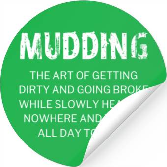 Discover Mudding Definition Mud Bogging Racing Stickers