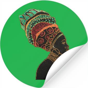 Discover African Women Stickers