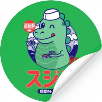 Discover Sushi Stickers