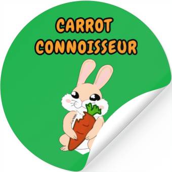 Discover Carrot connoisseur Stickers