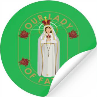 Discover Holy Blessed Mary Catholic Stickers