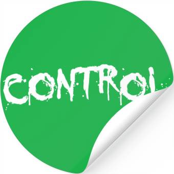 Discover Control - Gothic Stickers
