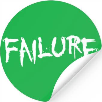 Discover Failure - Gothic Stickers