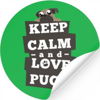 Discover Pug Lover Stickers