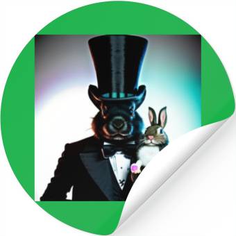Discover Wonder the Wandering Rabbit Stickers