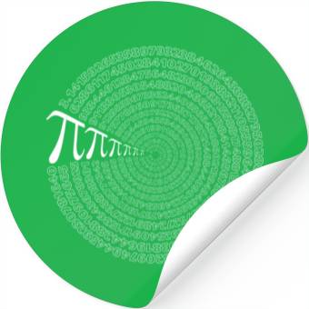 Discover Pie Numbers Nerd Pi Day Stickers