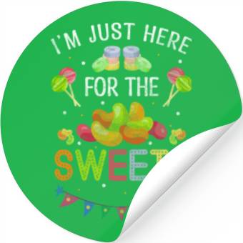 Discover Chocolate Sugar Snacking Lollipop Stickers