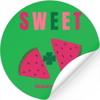 Discover sweet watermelon Stickers