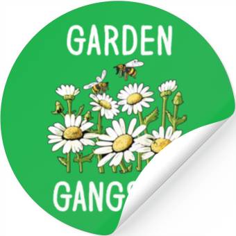 Discover Garden Gangster Stickers