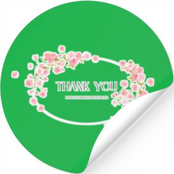 Discover Thank you Stickers