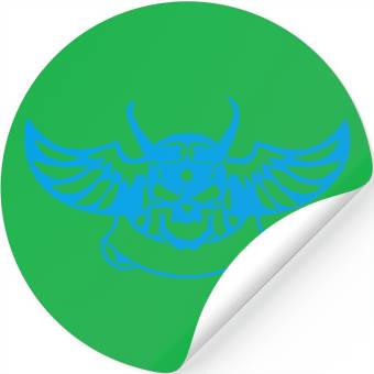 Discover angry bird skull Stickers