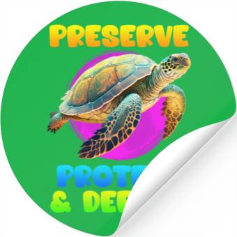 Discover Save Nature protected species Environment Stickers