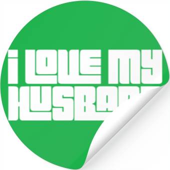 Discover I Love My Husband Stickers