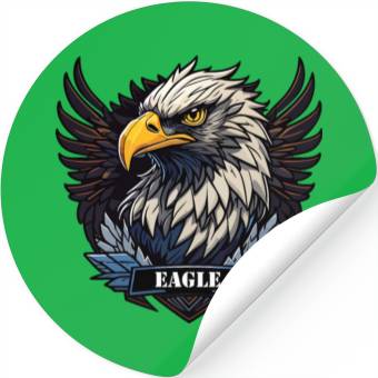 Discover Eagle Spirit Emblem Stickers