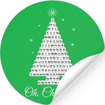 Discover Oh Chemistree Chemistry Periodic Table Elements Tr Stickers