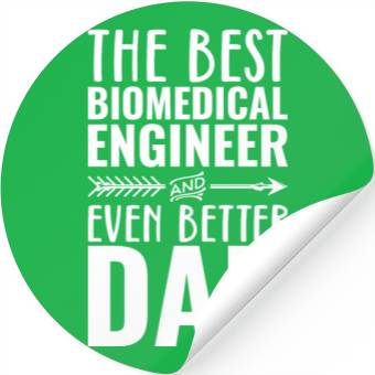 Discover The Best Biomedical Engineer Dad Stickers