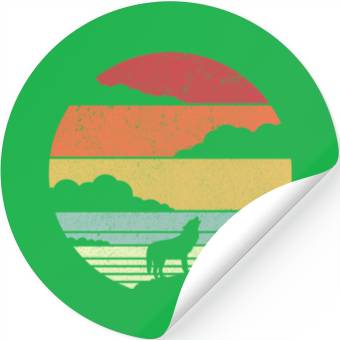 Discover Wolf Stickers
