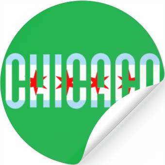 Discover Chicago Chi City Stickers