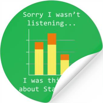 Discover Thinking About Statistics Data Science Stickers